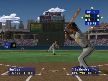 High Heat Baseball 2000 (US) screen shot game playing